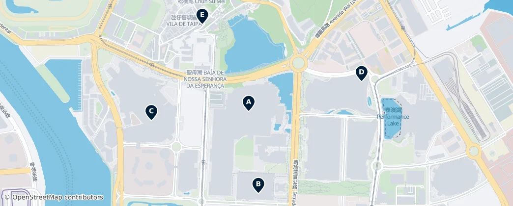 Map of Taipa