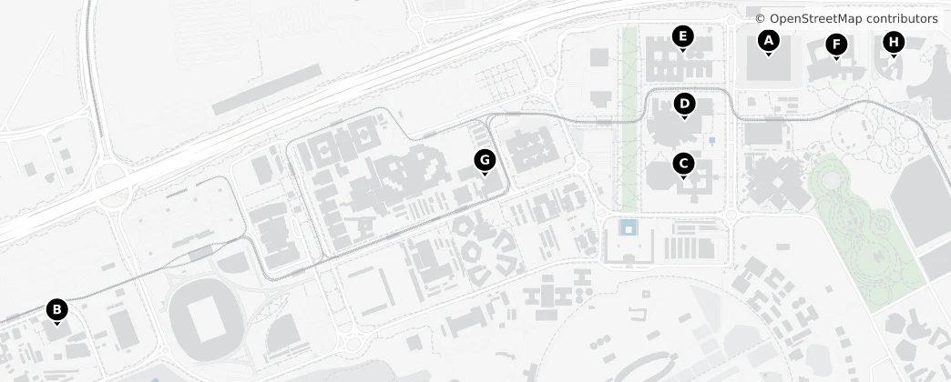 Map of Building 1AA7