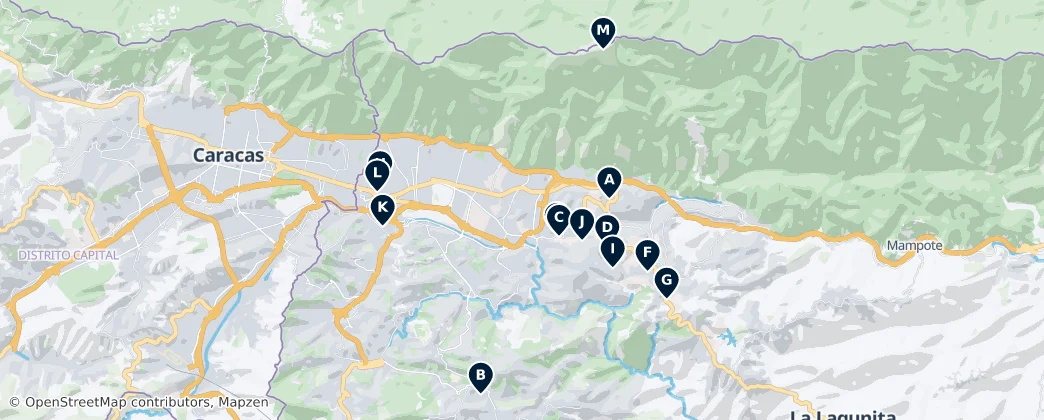Map of Miranda