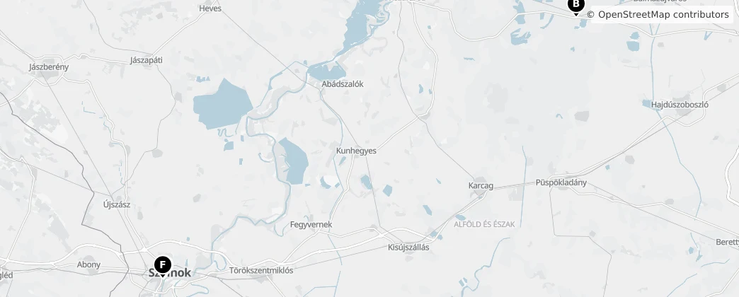 Map of Northern Great Plain