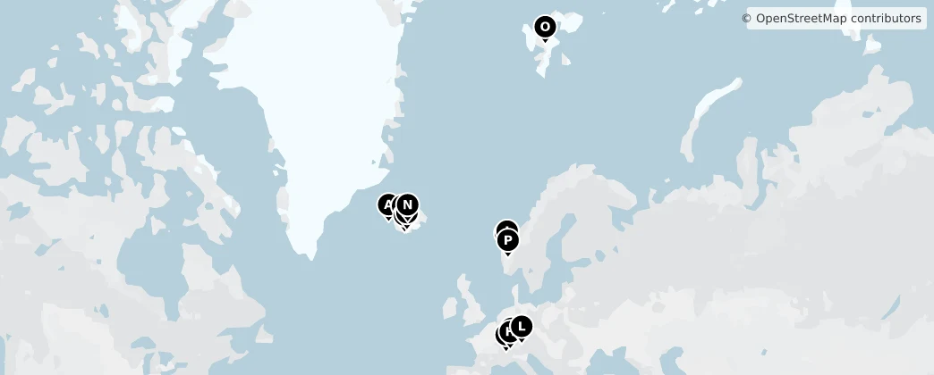 Map of Evropa