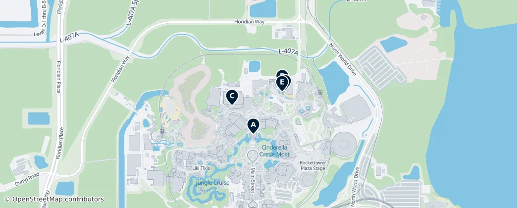 Map of Fantasyland