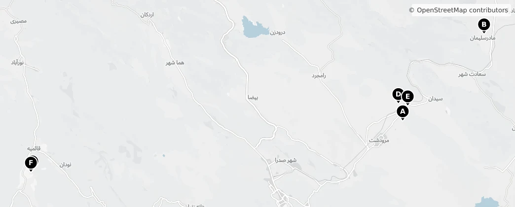 Map of Fárs