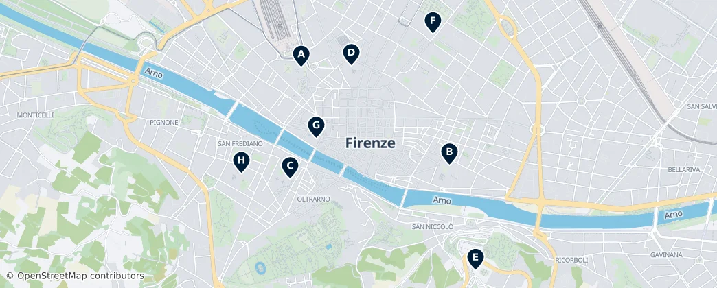 Map of Florencie