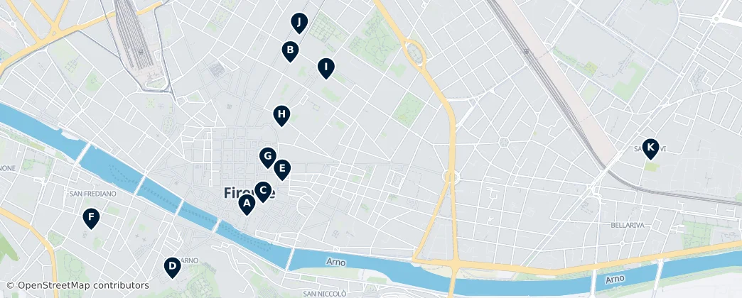 Map of Florencie