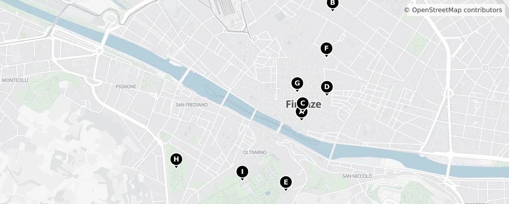 Map of Florencie
