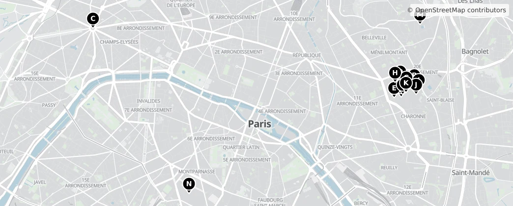 Map of Francie