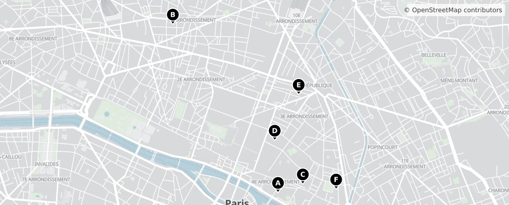 Map of Francie