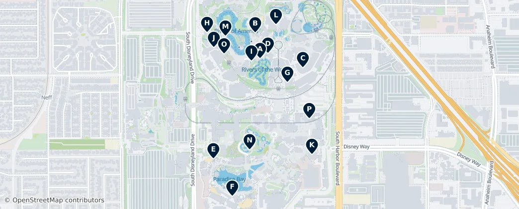 Map of Garden Grove