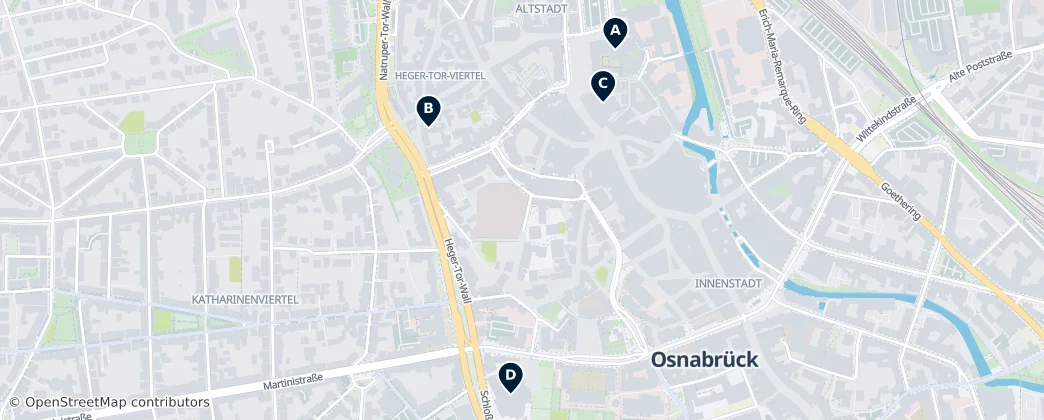 Map of Innenstadt