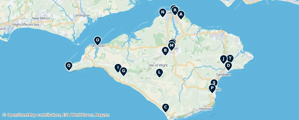 Map of Wight