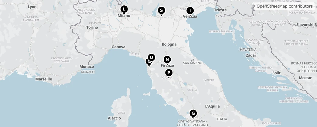 Map of Itálie