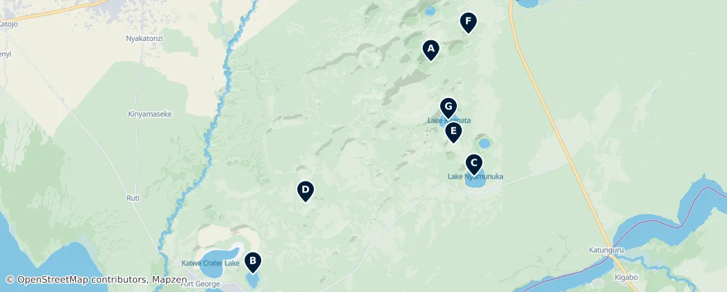 Map of Kasese