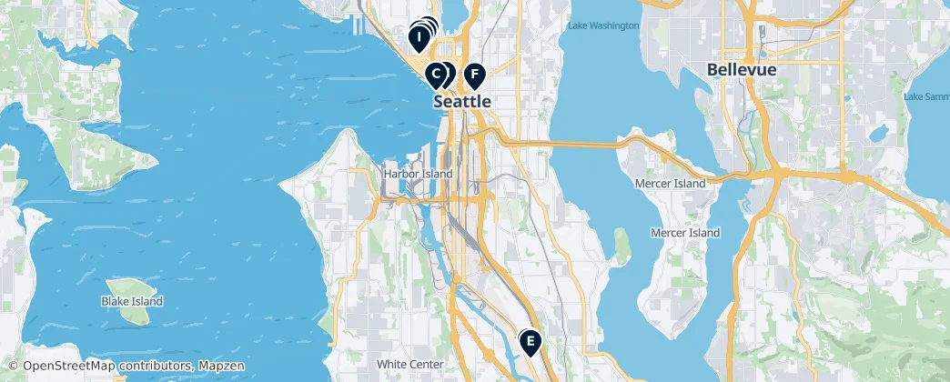 Map of King County