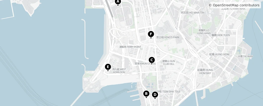 Map of Kau-lung