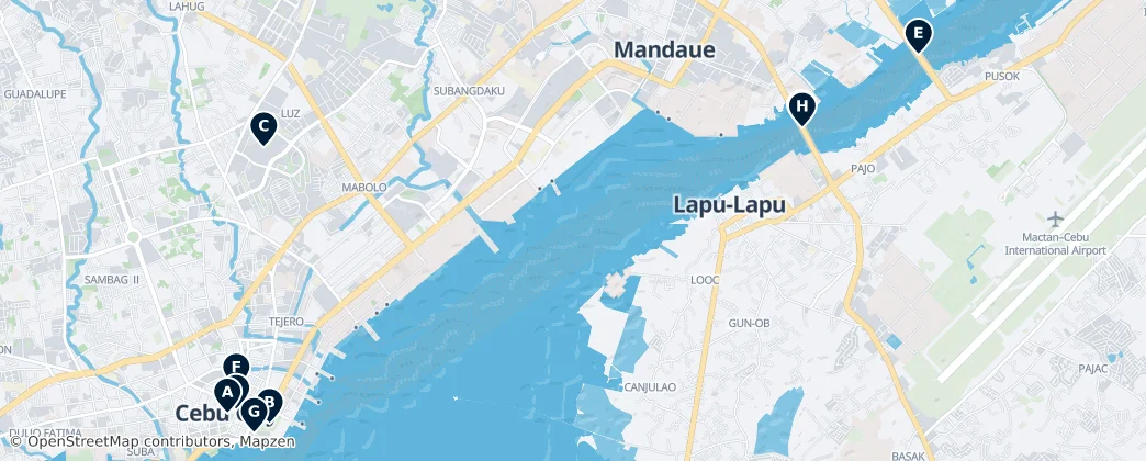 Map of Lapu-Lapu