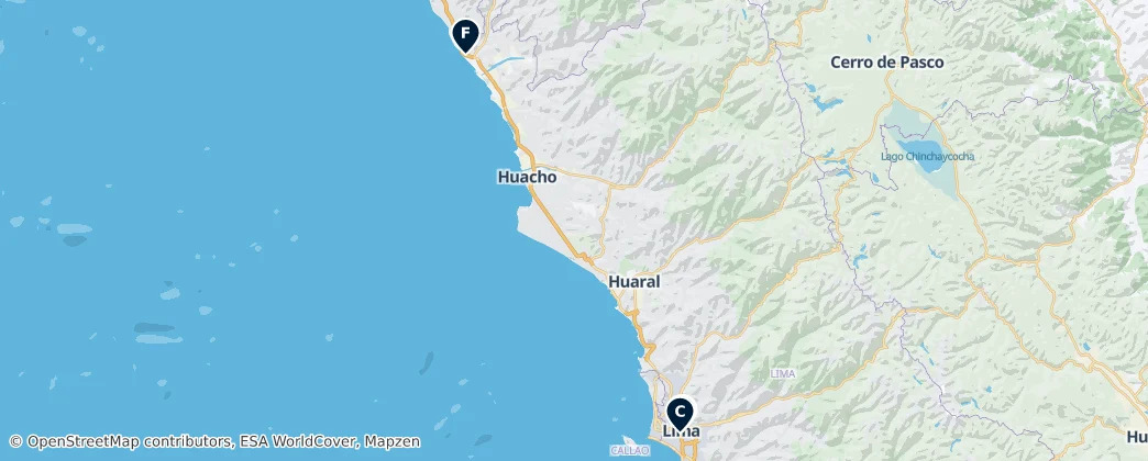 Map of Lima