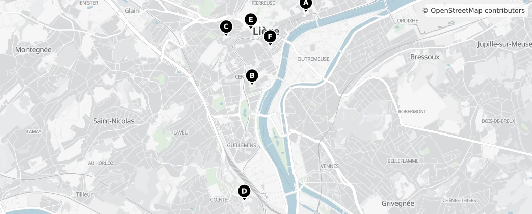 Map of Lutych