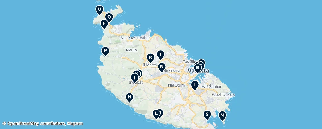 Map of Southern Region