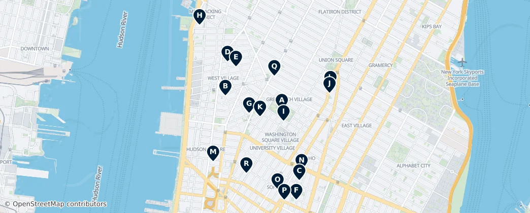 Map of Manhattan Community Board 2