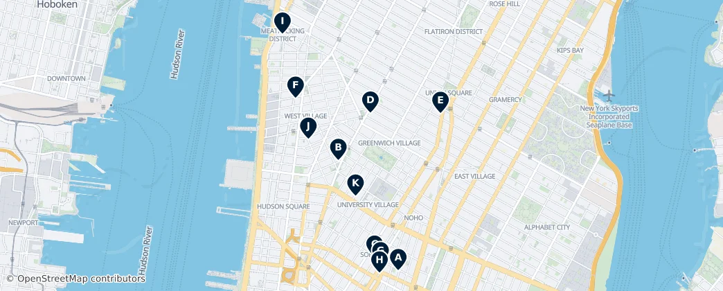 Map of Manhattan Community Board 2