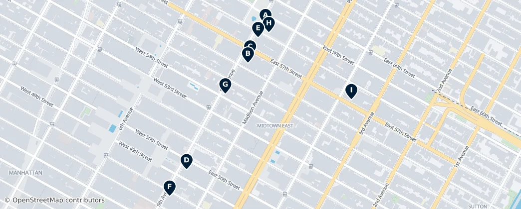 Map of Midtown East