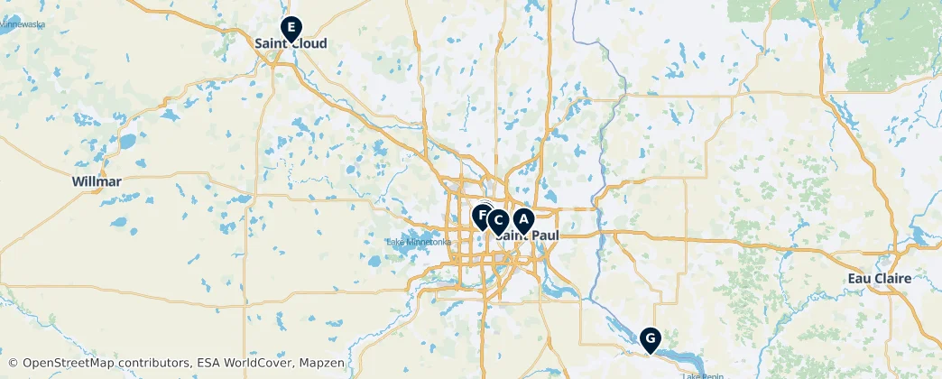 Map of Minnesota