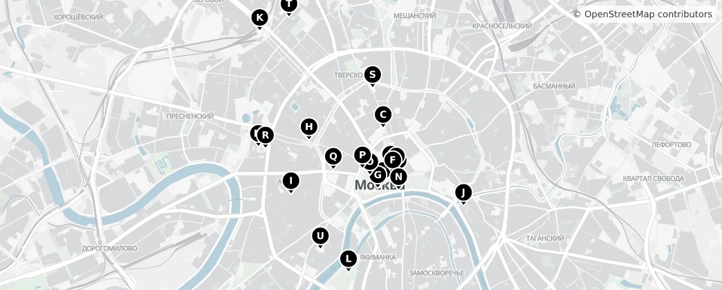 Map of Moskva
