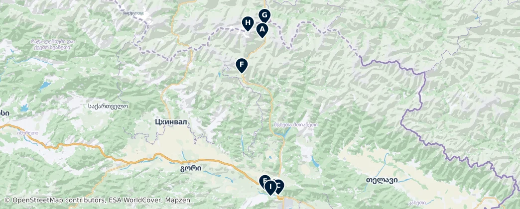 Map of Mccheta-Mtianetie