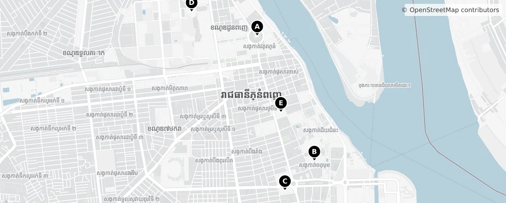 Map of Khan Daun Penh