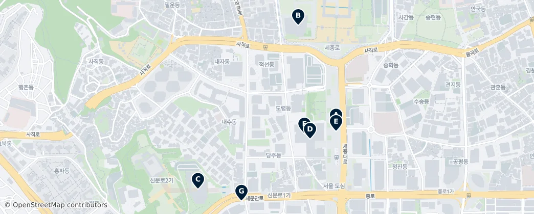 Map of Naesu-dong