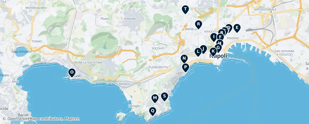 Map of Neapol