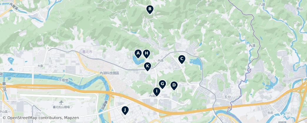 Map of Neihu