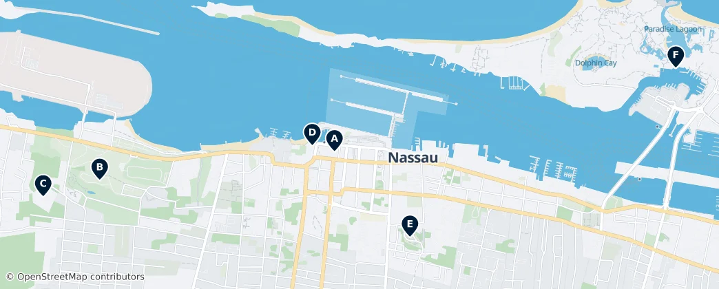 Map of New Providence