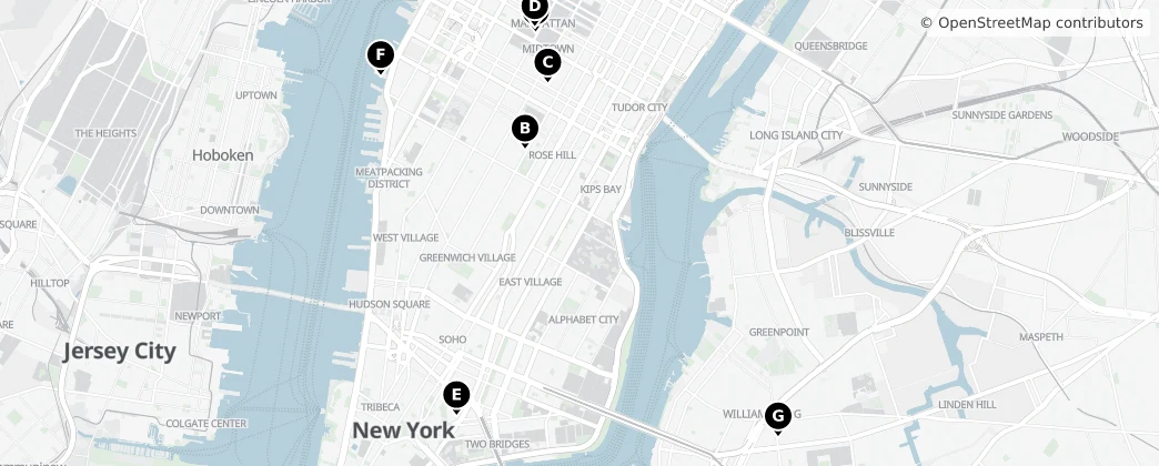 Map of New York