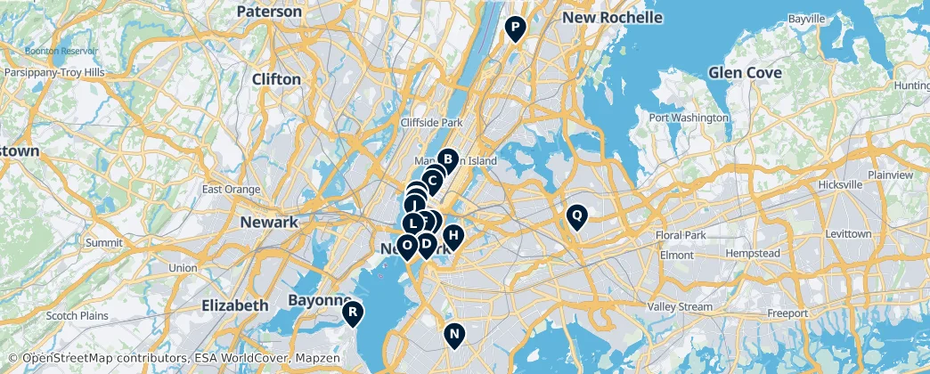 Map of New York