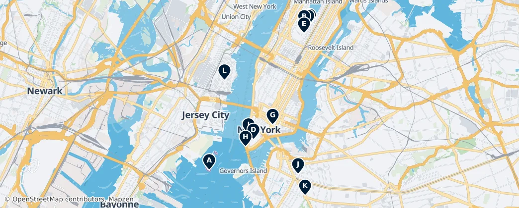 Map of New York