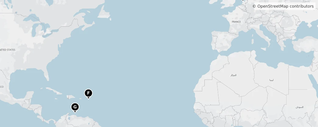 Map of Nizozemsko