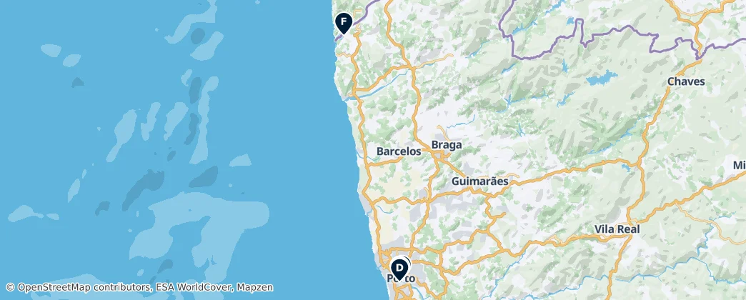 Map of Norte