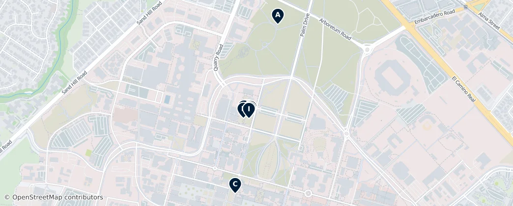 Map of Palo Alto