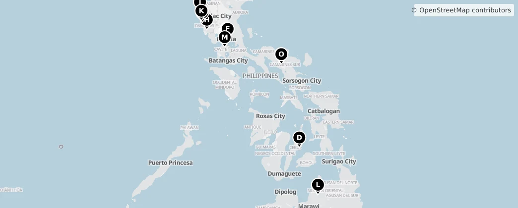 Map of Philippines maritime boundary