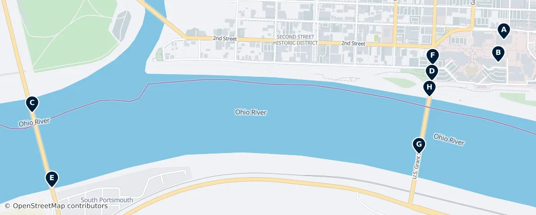 Map of Portsmouth