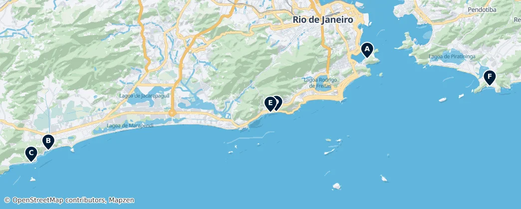 Map of Região Metropolitana do Rio de Janeiro