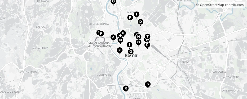Map of Řím