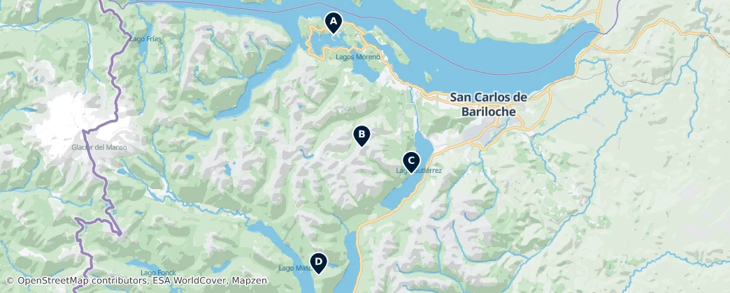 Map of Río Negro
