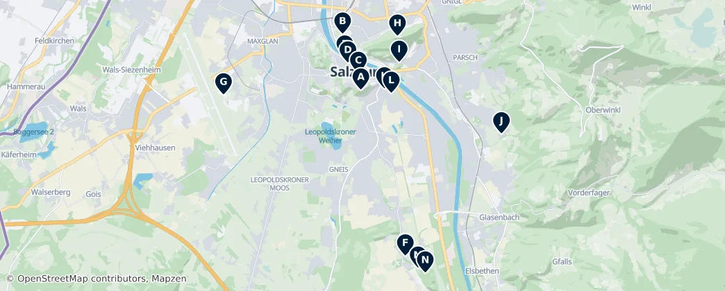 Map of Salcburk