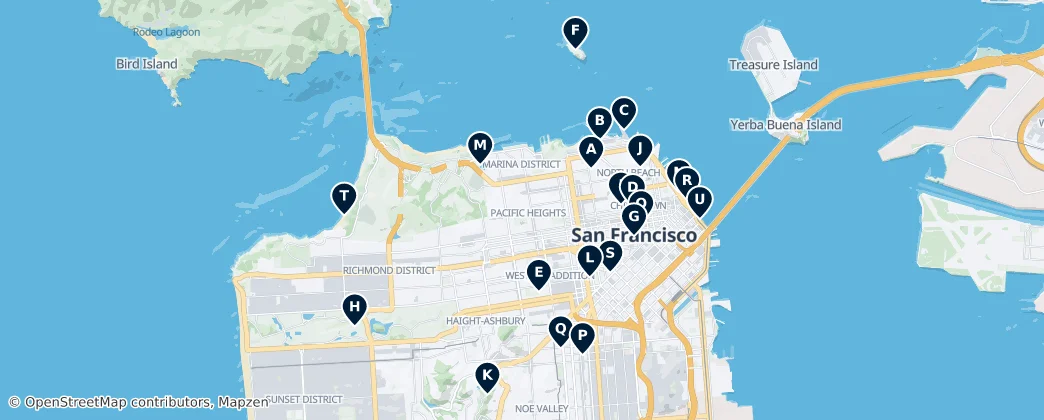 Map of San Francisco
