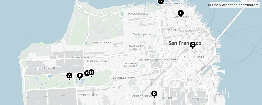Map of San Francisco