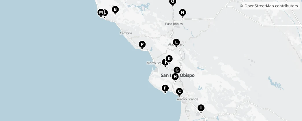 Map of San Luis Obispo