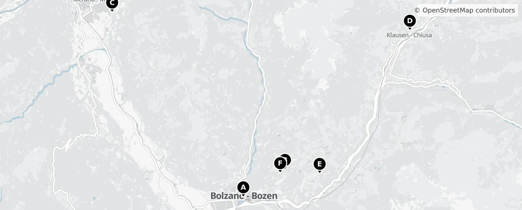 Map of Sarntalské Alpy
